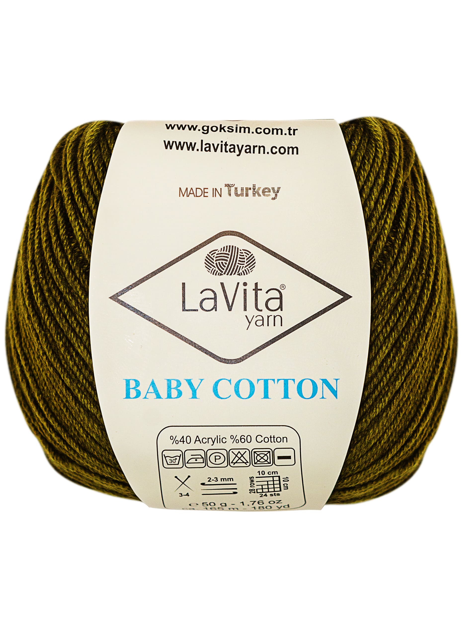 Baby Cotton 8001 1 skein