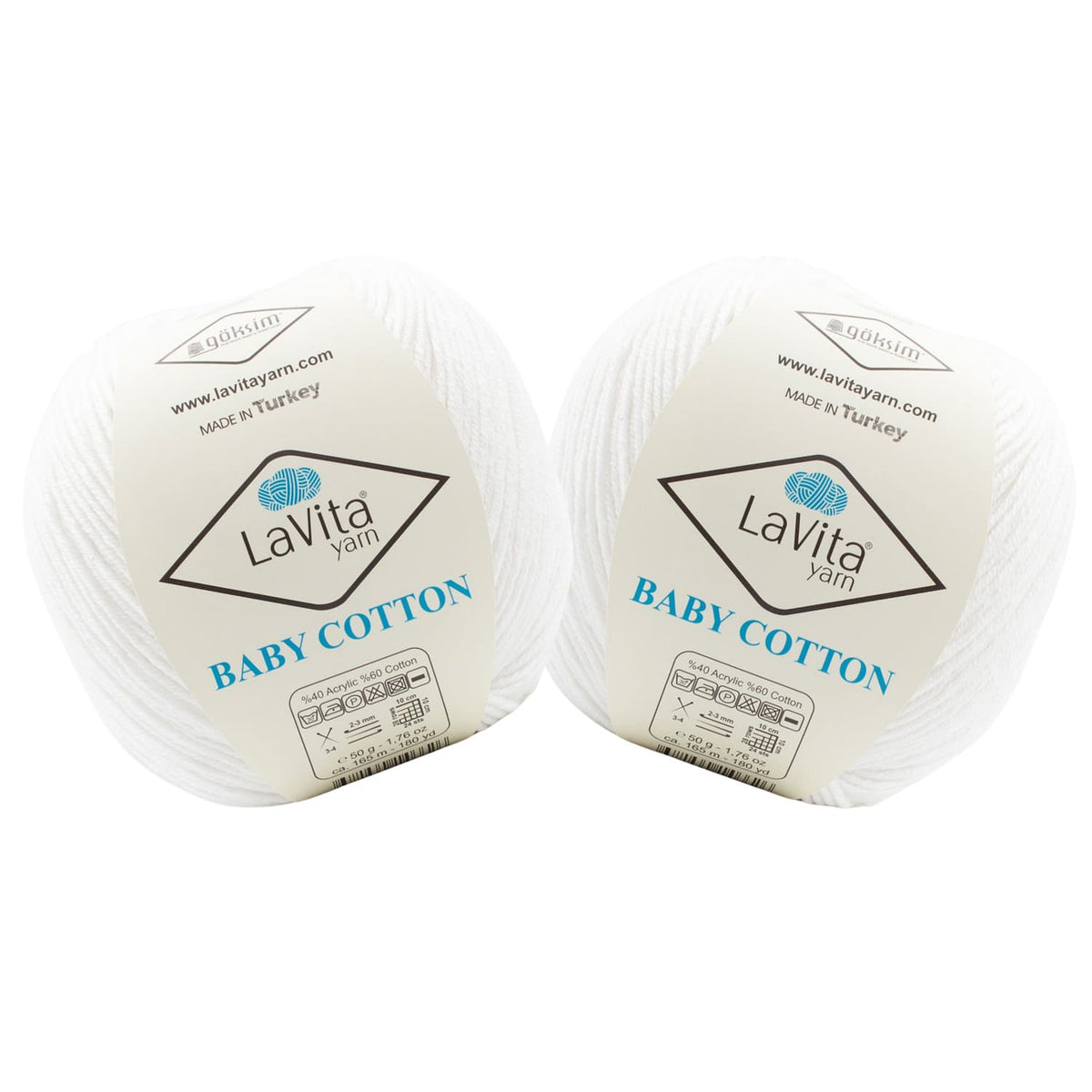 LaVita yarn Baby Cotton 1001