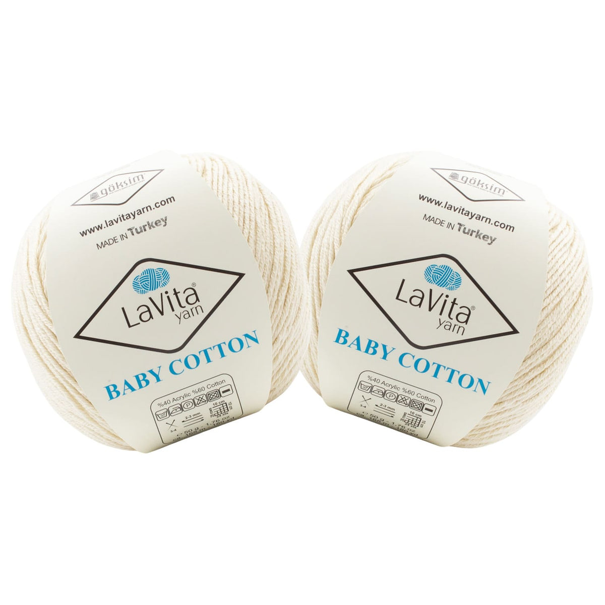 LaVita yarn Baby Cotton 1021