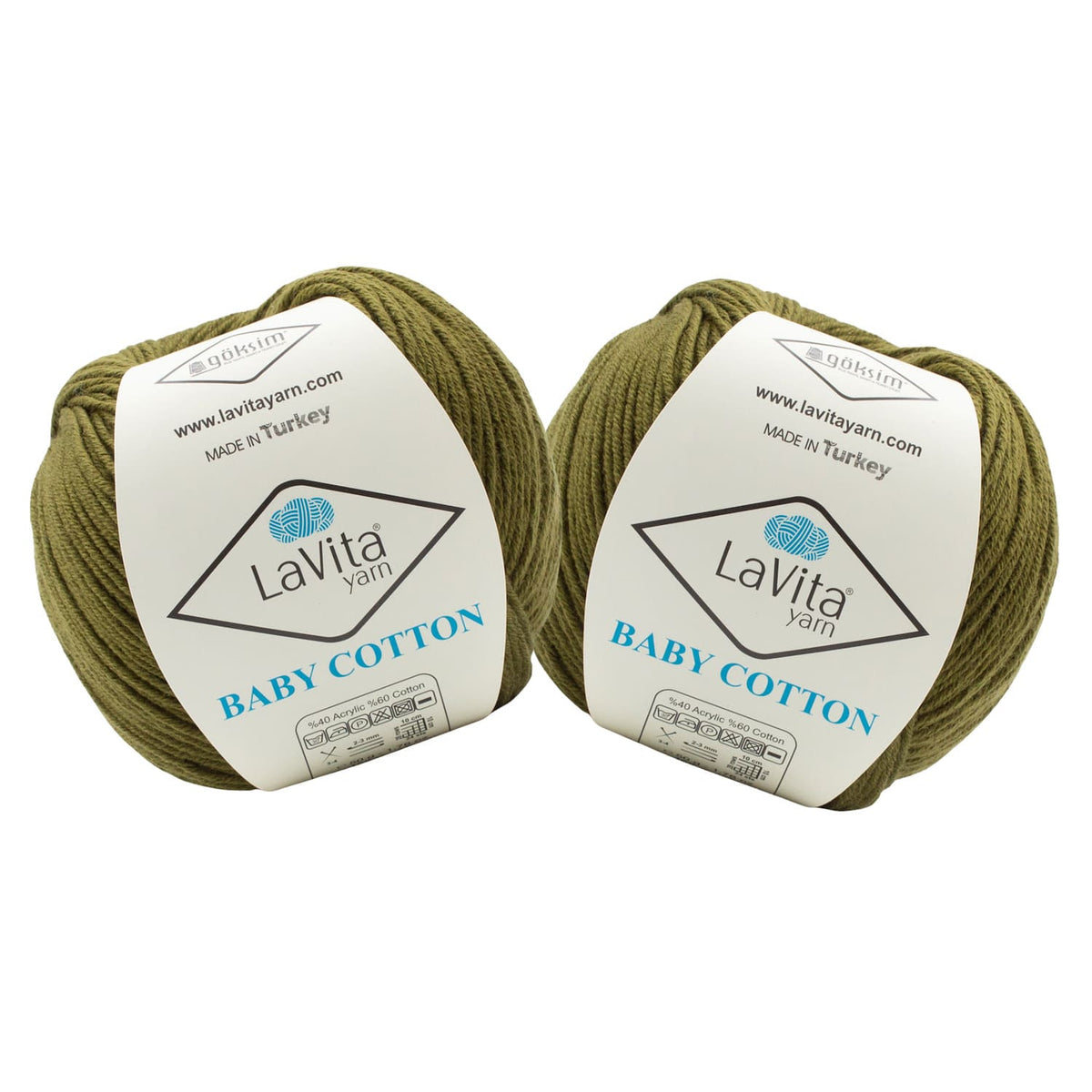 LaVita yarn Baby Cotton 8001