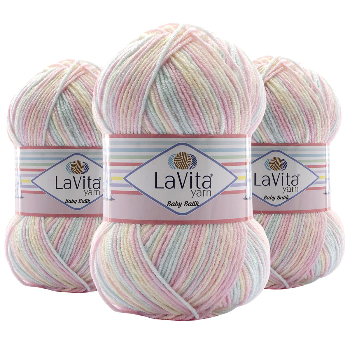 LaVita yarn Baby Batik BY07