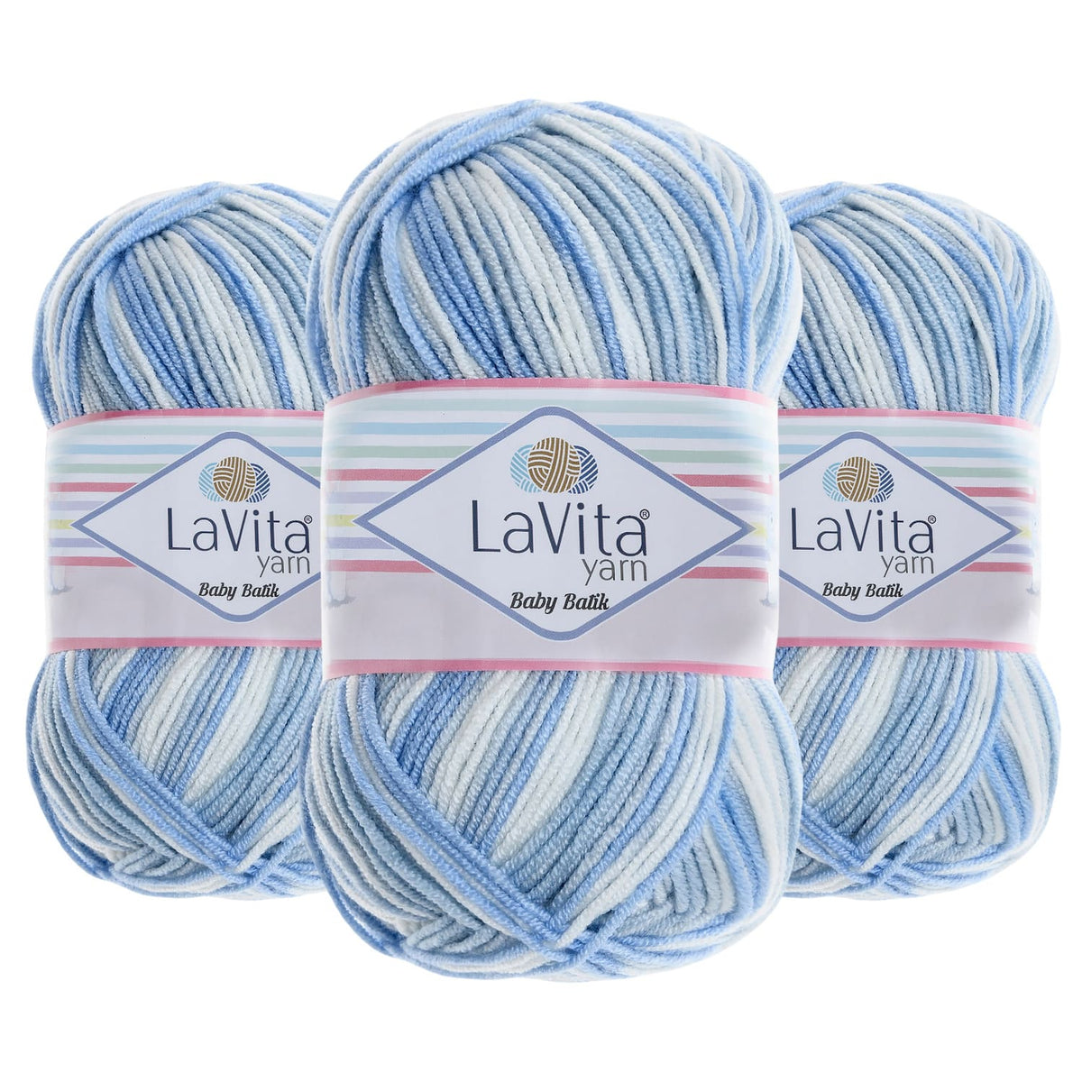 LaVita yarn Baby Batik BY12