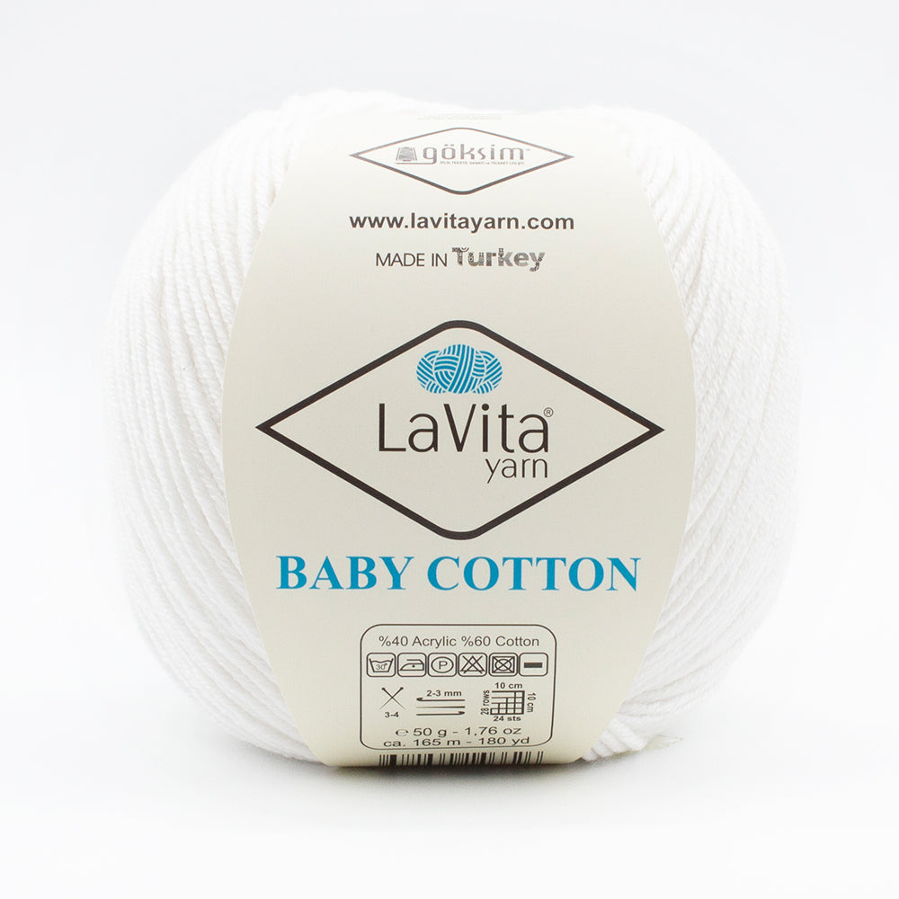 LaVita yarn Baby Cotton 1001