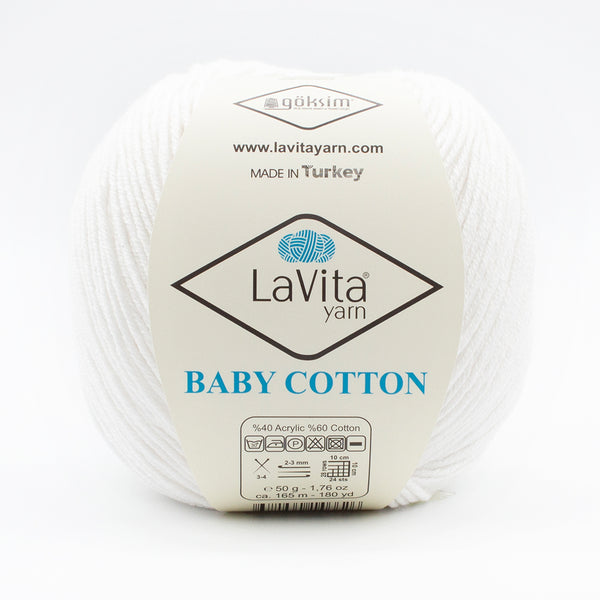 LaVita yarn Baby Cotton 1001
