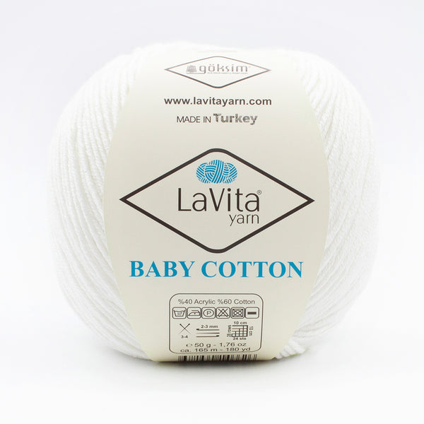 LaVita yarn Baby Cotton 1002